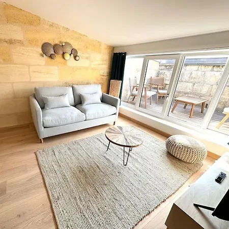 Appartamento 5- Hypercentre - 4Pers - Clim - Terrasse - Netflix Libourne Esterno foto